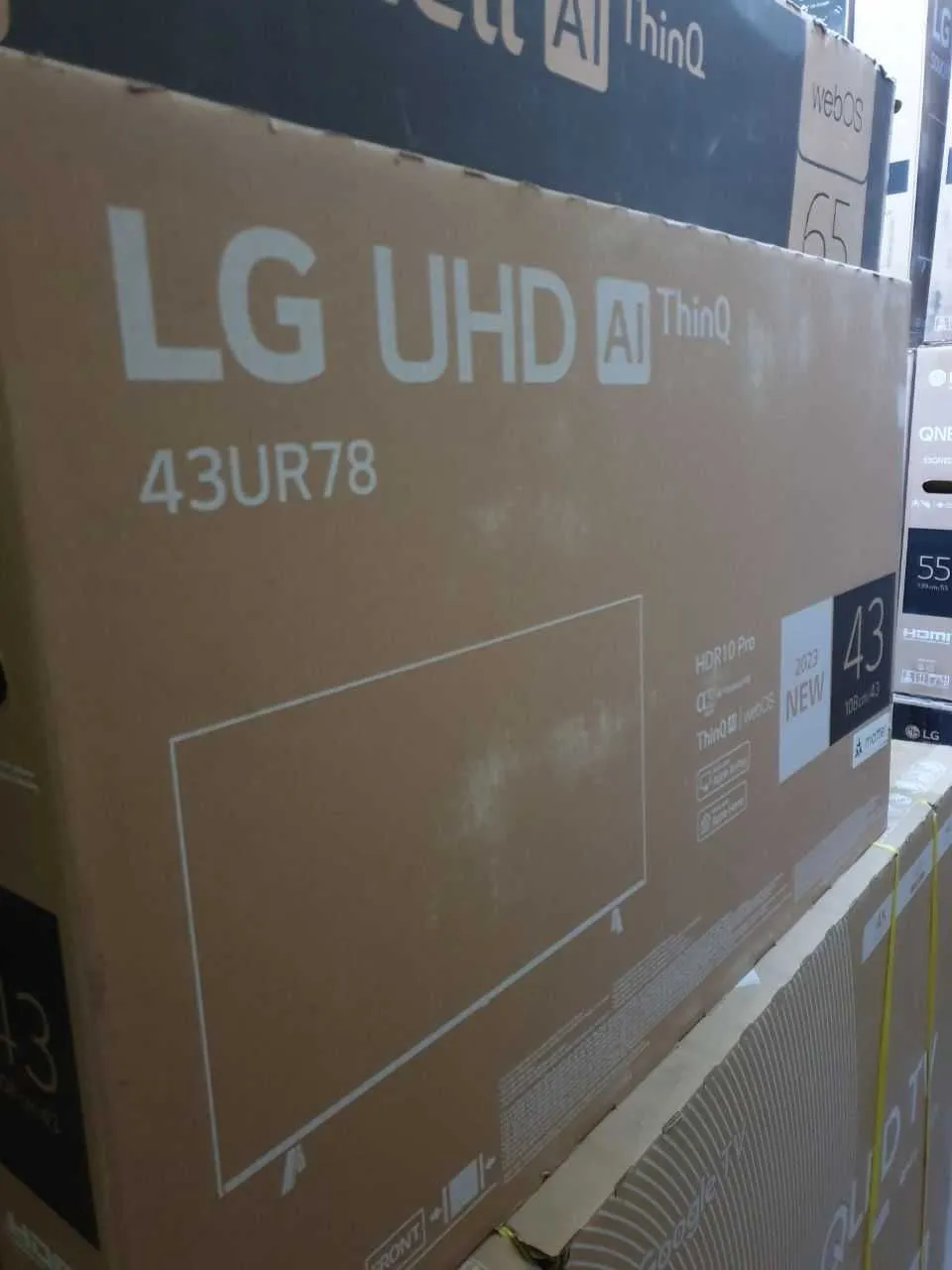 Телевизор LG 43" 4K Smart TV Wi-Fi#6