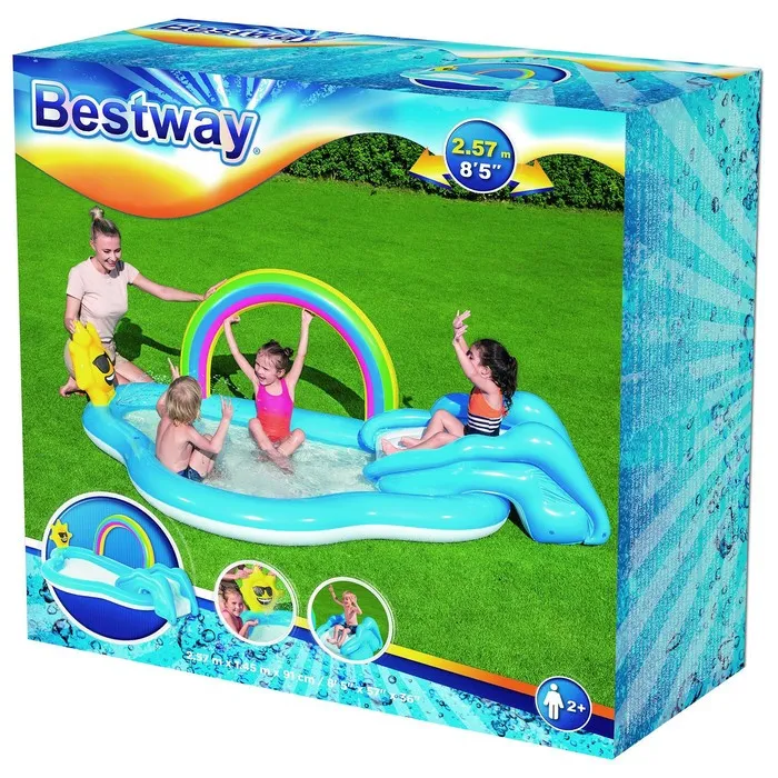 Игровой бассейн Bestway Rainbow 53092, 257 x 145 x 91 см#6