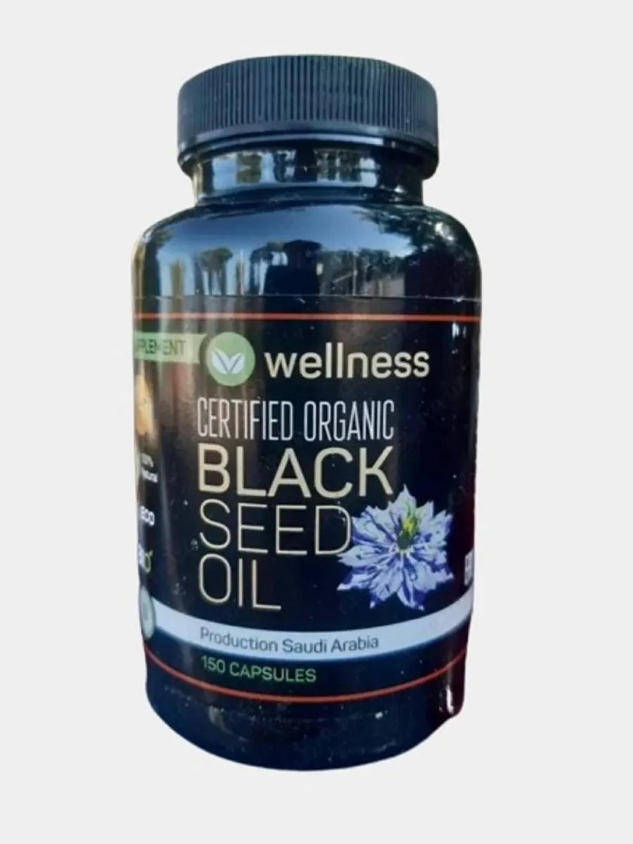 Масло черного тмина Black Seed Oil (Wellness)#2