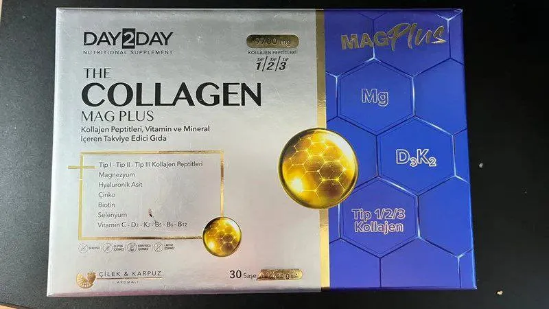 Порошок коллаген Collagen Mag Plus Orzax  с магнием 30 саше#2