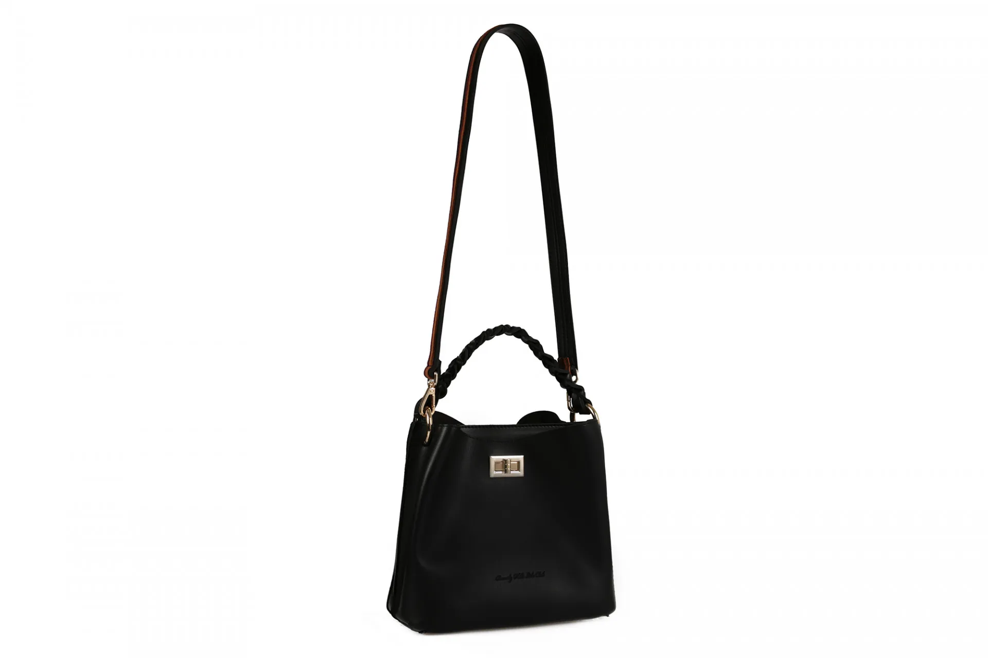 Женская сумка 1102 Черная#5