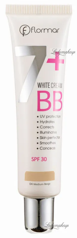 BB Крем для рук  - 7+ white cream bb flormar#2