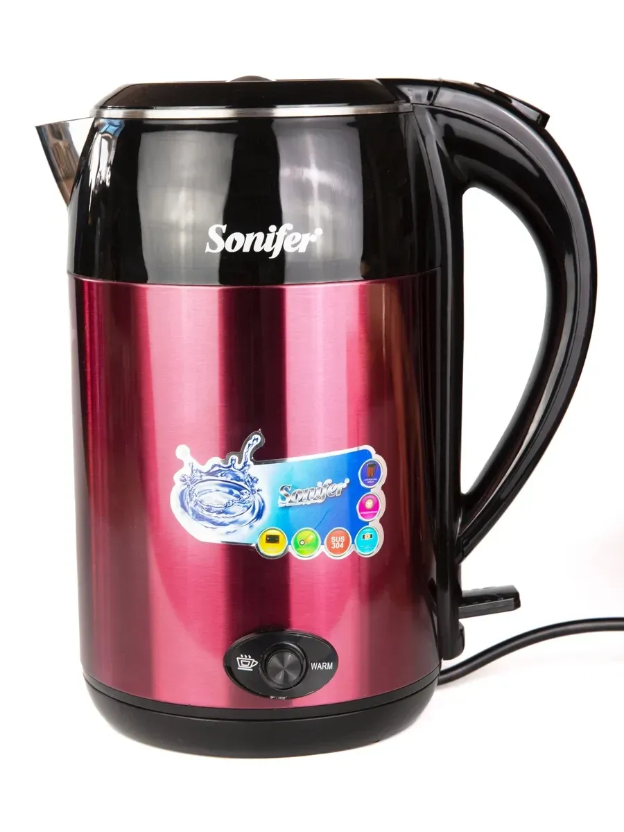 Электрический чайник SONIFER SF-2072, красный#2
