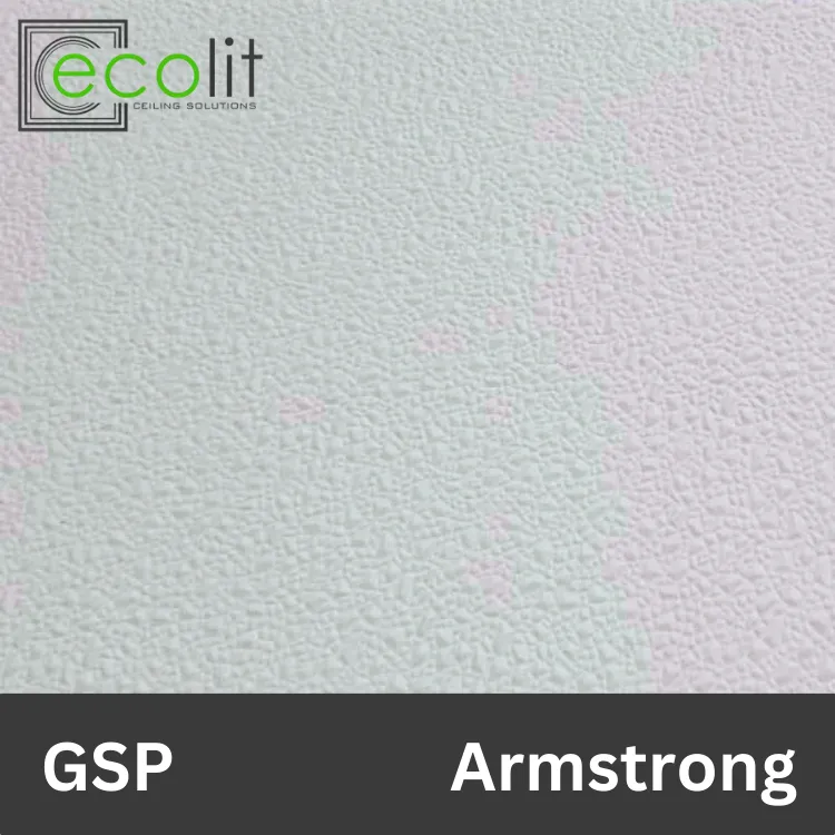 Потолочные плиты Гипсовой Армстронг 10-15-20мм ECOLIT#3