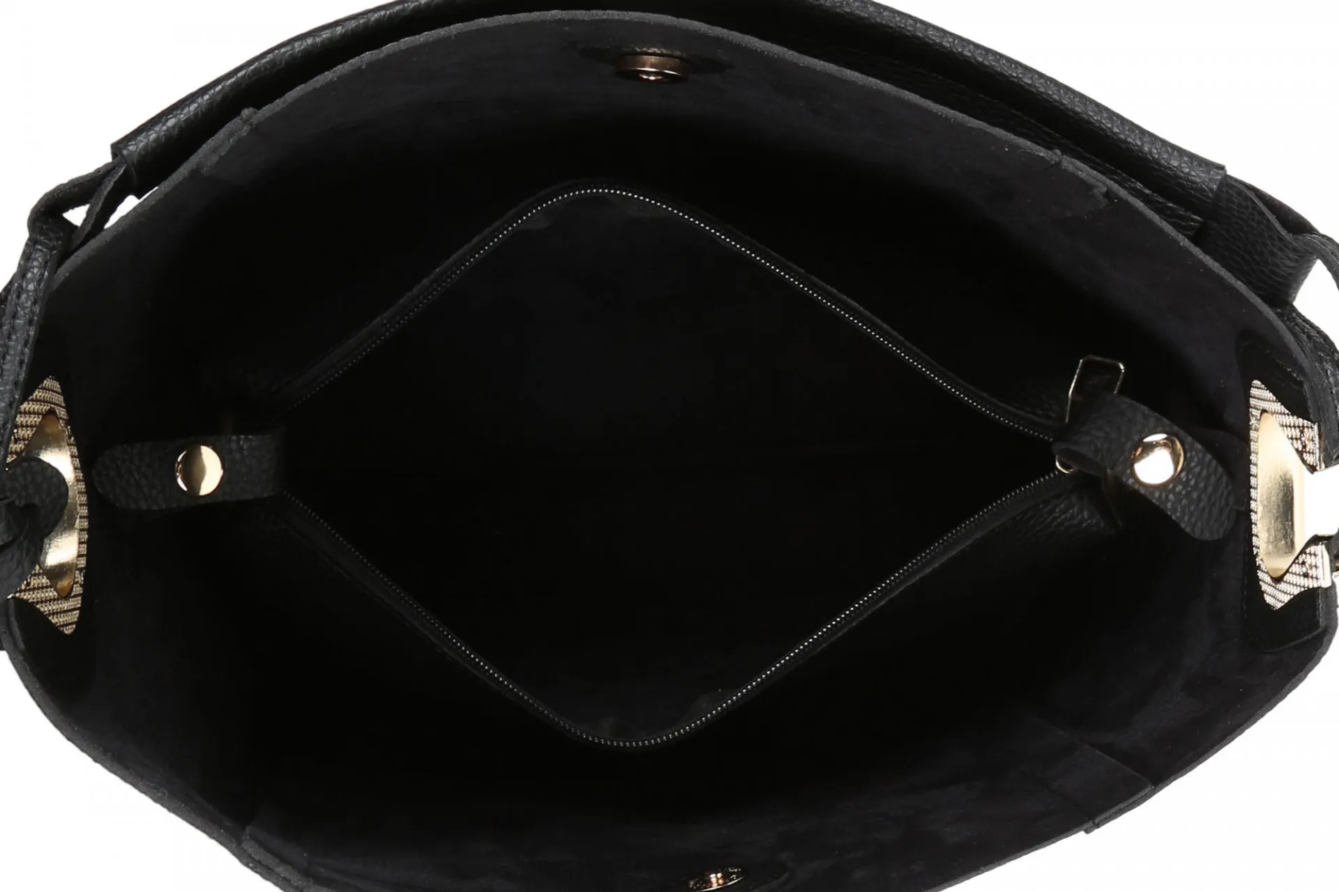 Женская сумка 1508 Черная#4