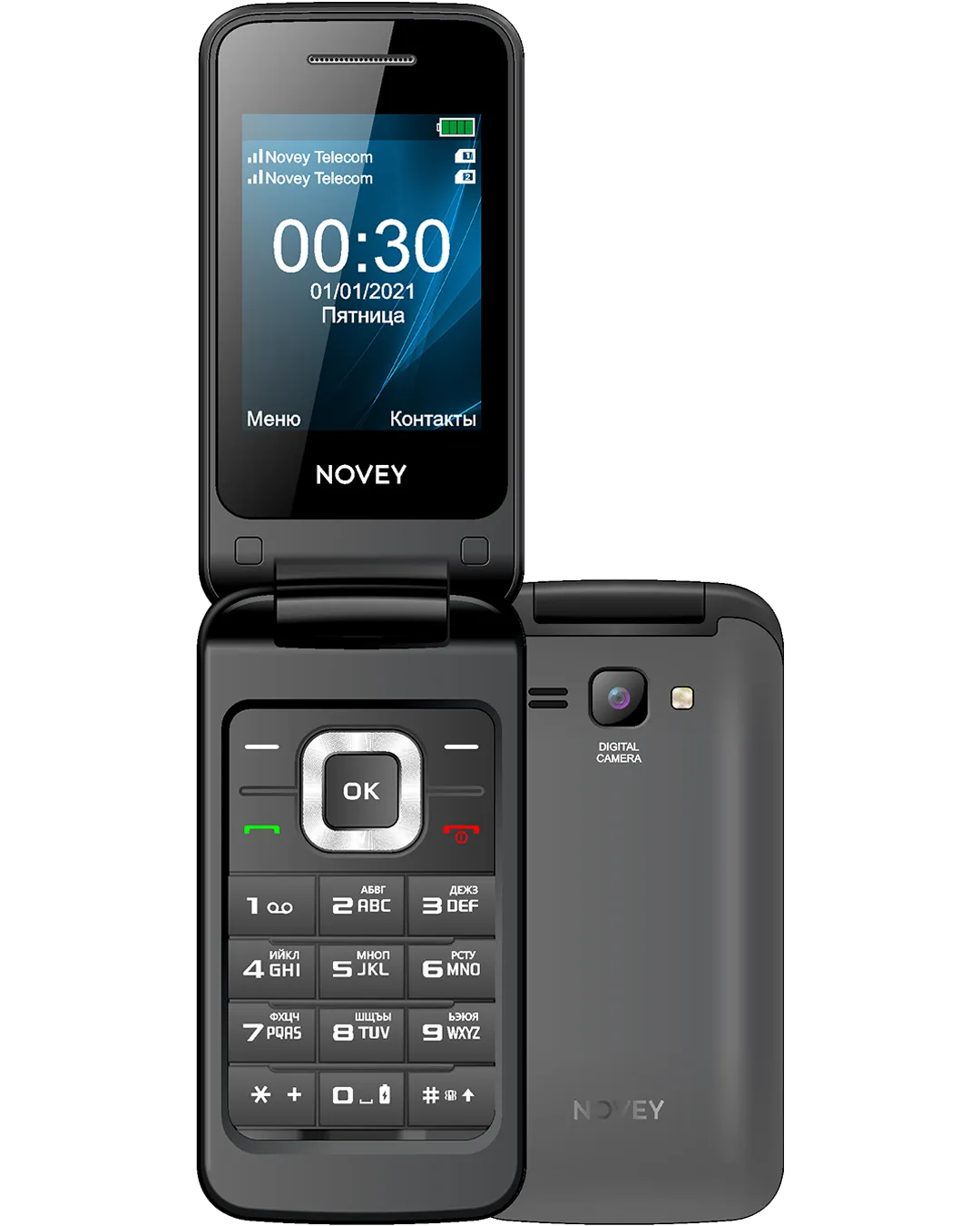 Телефон Novey A30R Black#2