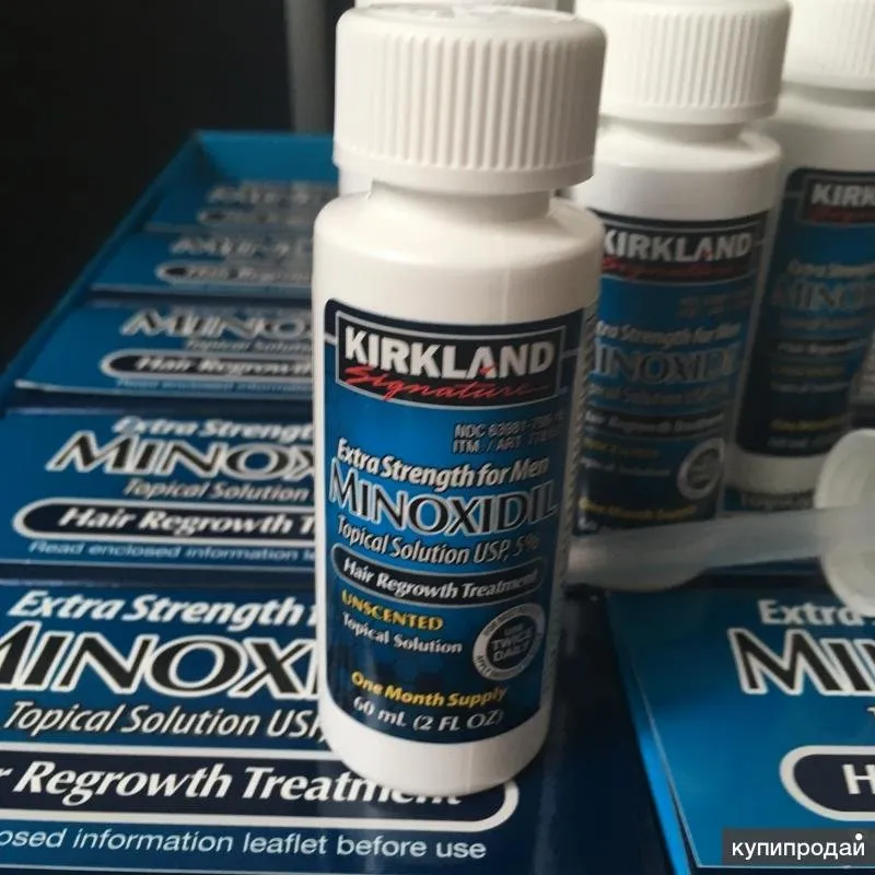 Minoxidil 5% Kirkland (Minoxidil Kirkland) soch va soqolni o'stirish#3
