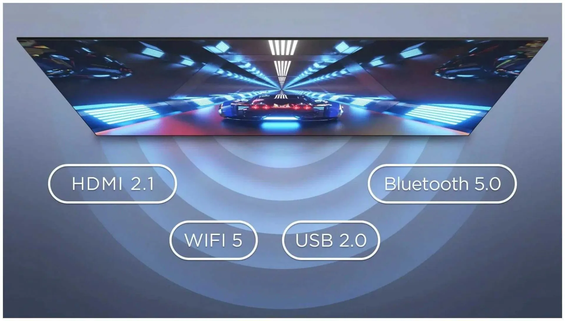 Телевизор Samsung 43" Full HD LED Smart TV Wi-Fi Android#3