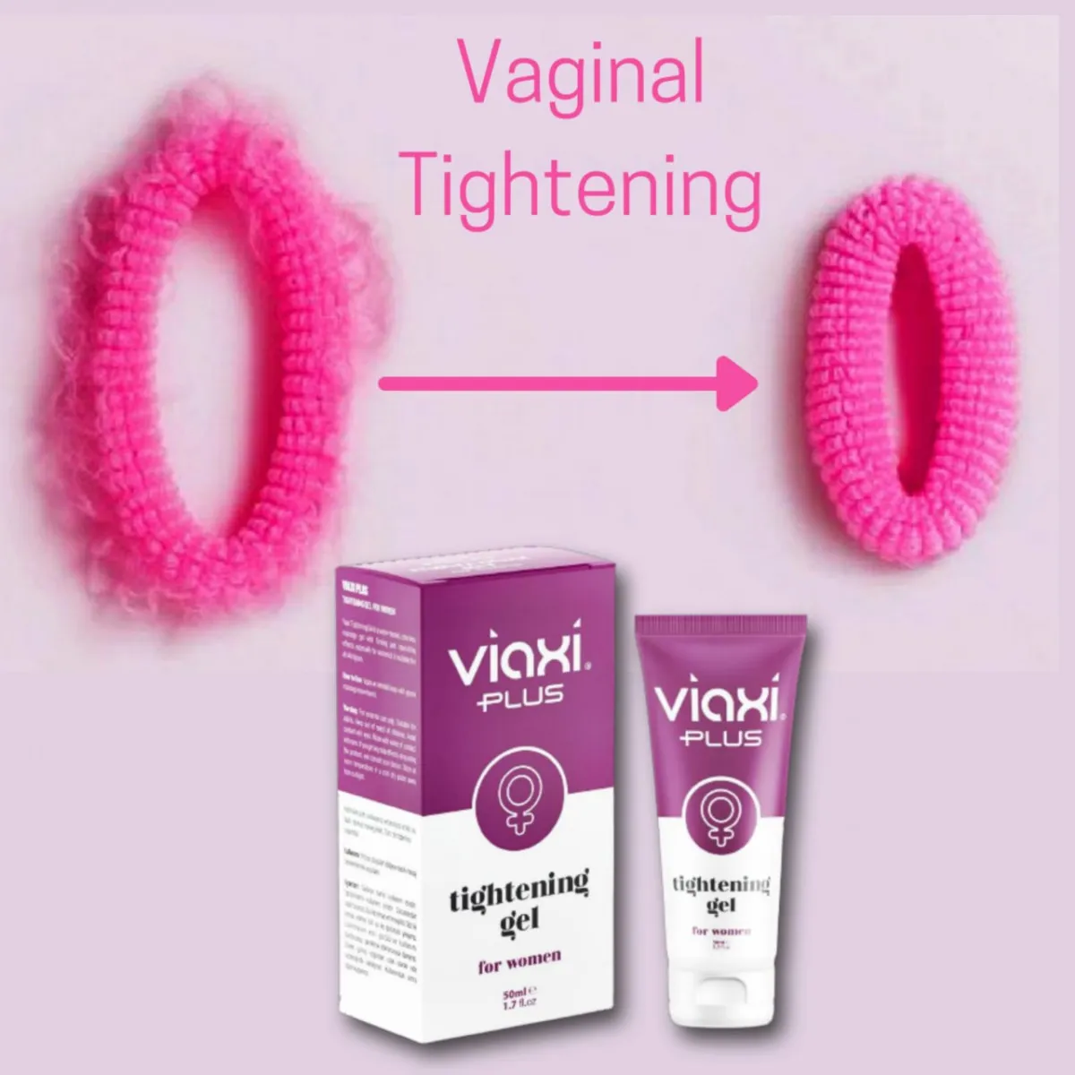 Гель смазка сужающая для женщин Viaxi Tightening Plus#5