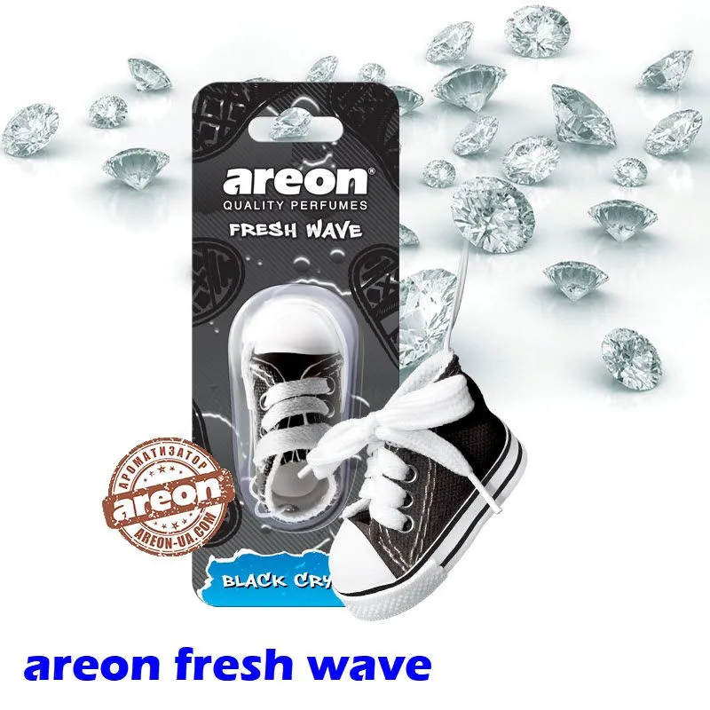 Освежитель для авто Areon Fresh Wave, Черный кристалл, 1 шт#3