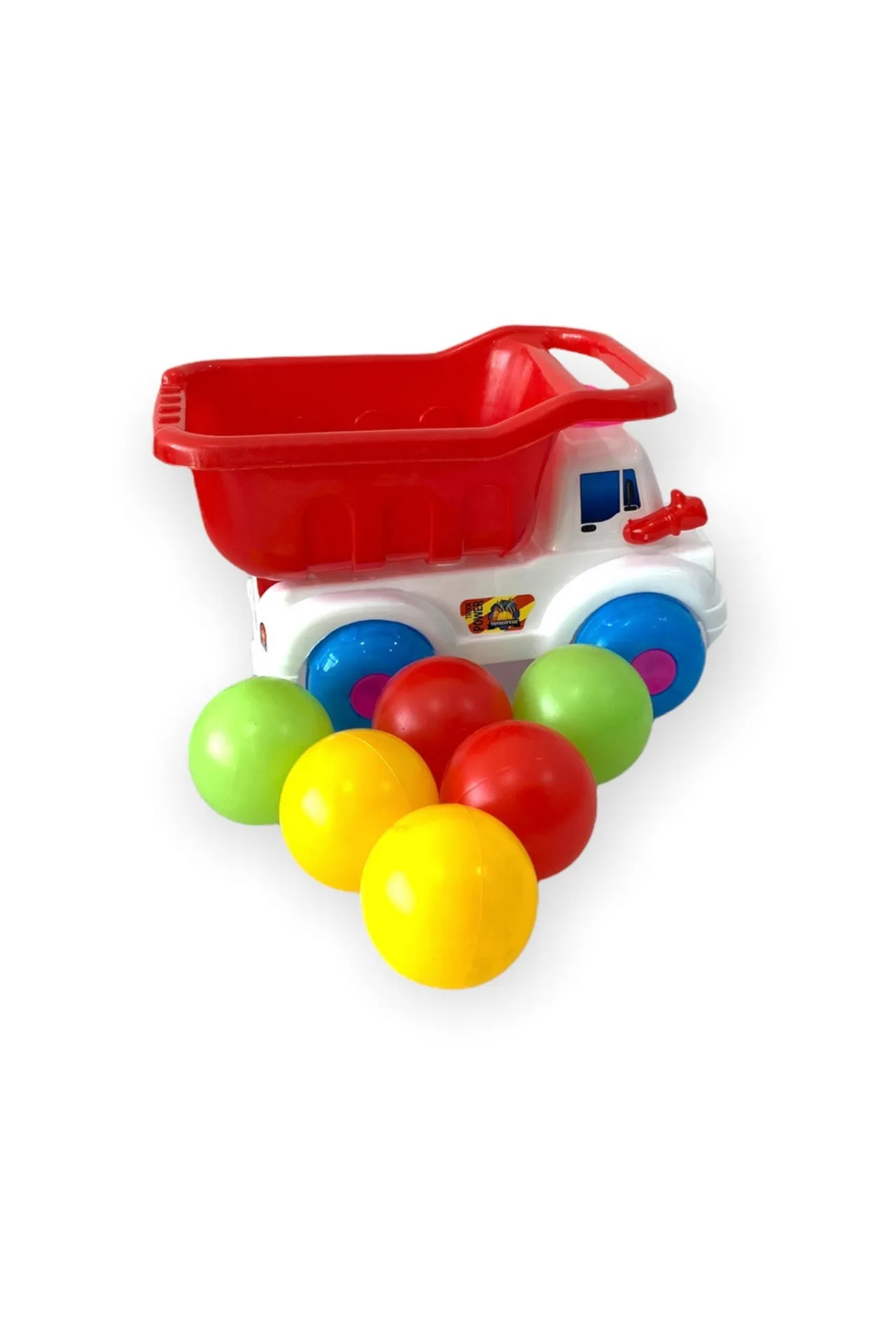 Грузовик с мячиками power truck d035 shk toys#3