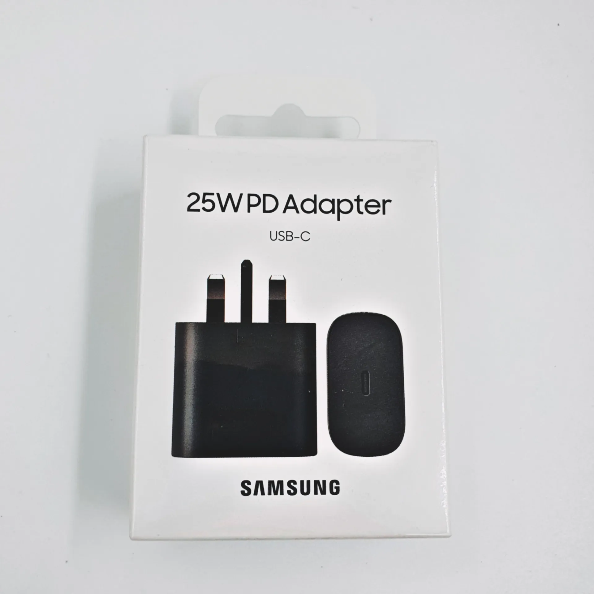 SAMSUNG 25W USB-C Настенное зарядное устройство со сверхбыстрой зарядкой - черный-белый 100% оригинал#2