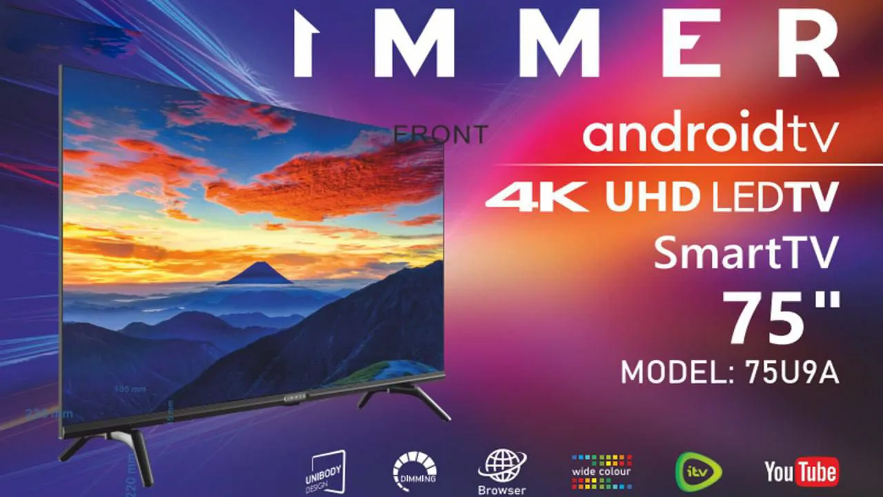 Телевизор Immer 75u7a 4K UHD Smart Tv Android 2022#2