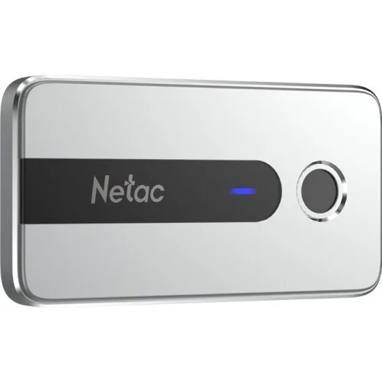 Внешний накопитель SSD Netac Z11 500 GB USB 3.2 Gen 2 Type-C NT01Z11-500G-32SL (отпечаток пальца)#1