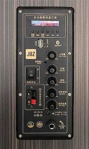 Колонка для караоке JBZ 107, 2 микрофона#4