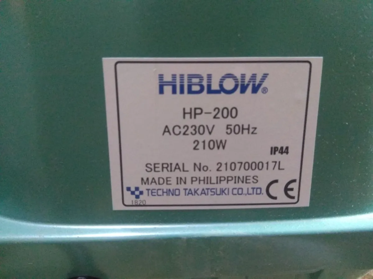 Компрессор HIBLOW HP-200#2