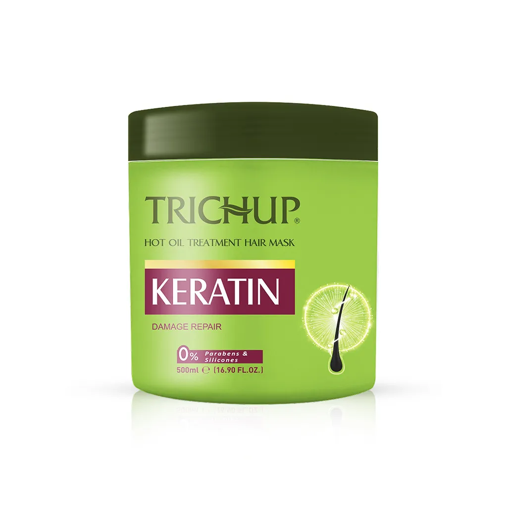 Маска для волос Кератин Тричап Trichup Keratin Hair Mask, 500 мл#2