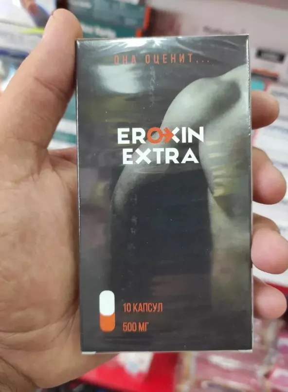 Erkaklar kuchini oshirish uchun kapsulalar Eroxin Extra#6