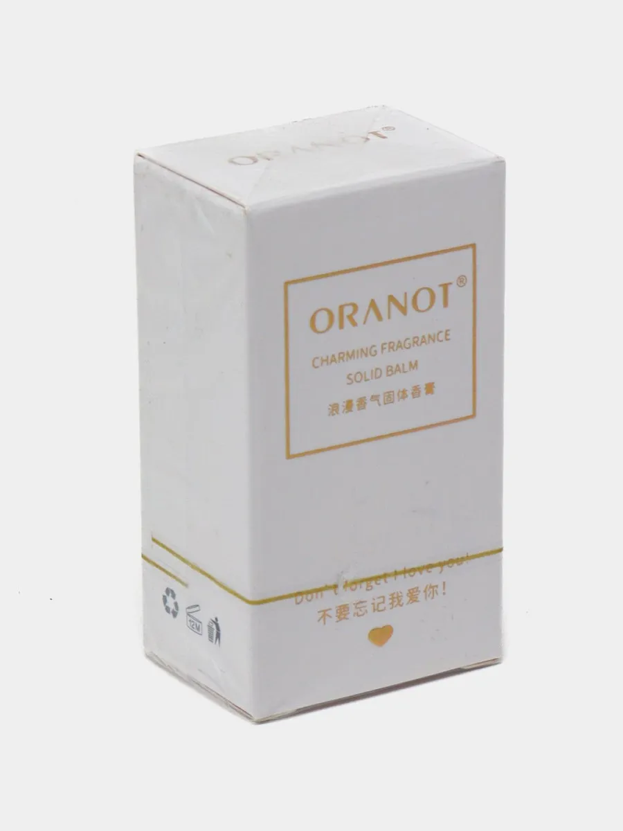 Твердый бальзам-парфюм c феромонами Oranot, карманные духи#5