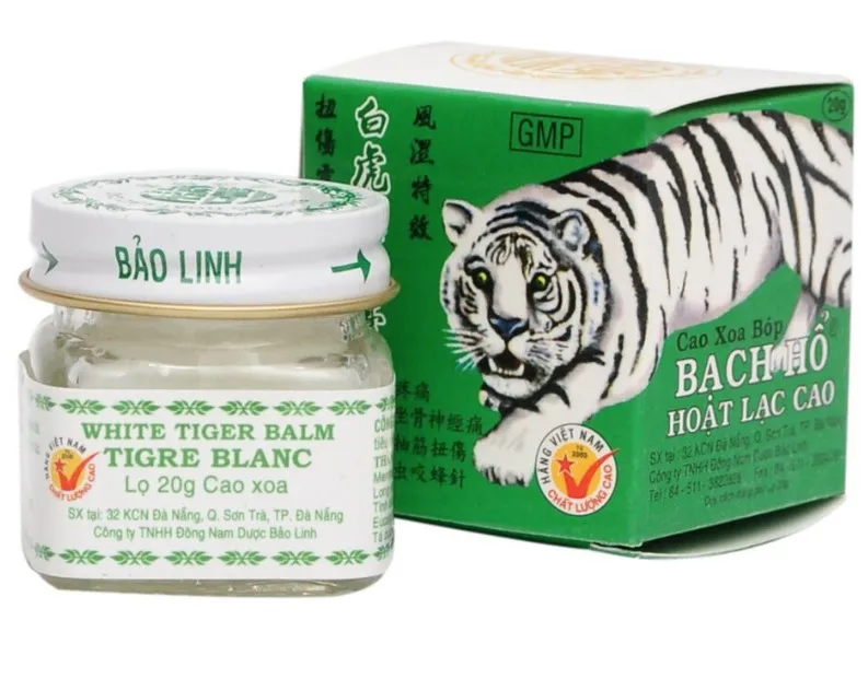 Вьетнамская мазь "Белый тигр" для лечения суставов Bach Ho#1