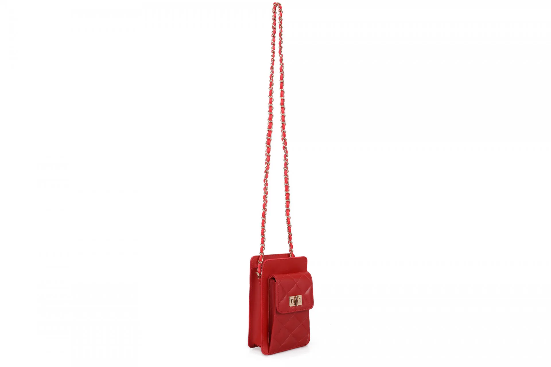 Женская сумка 1509 Красная#5