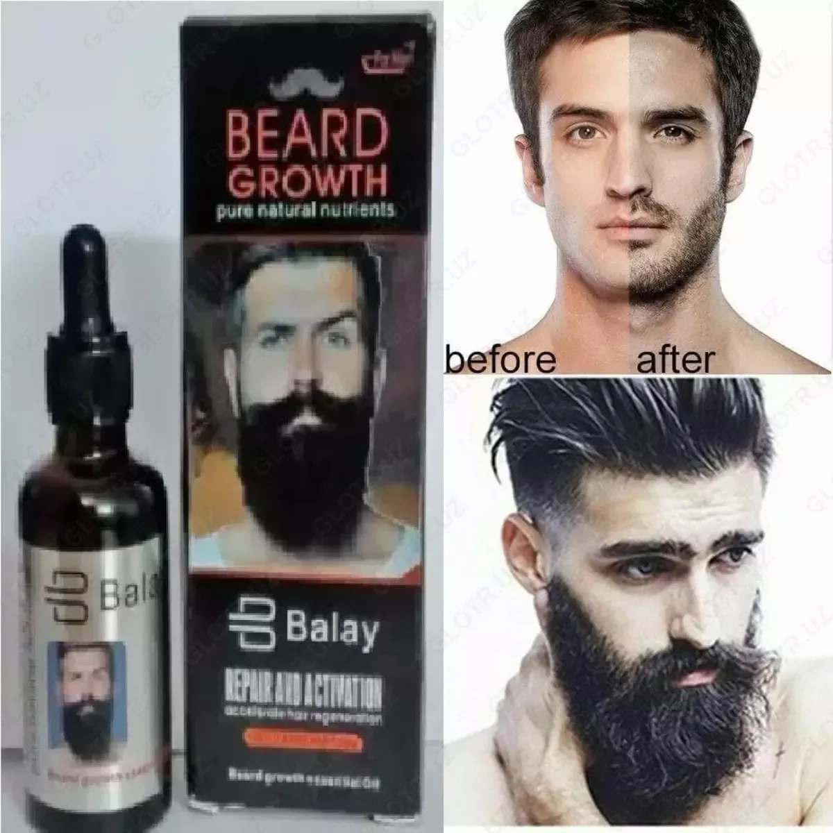 Средство для роста бороды - Beardо Growth#2
