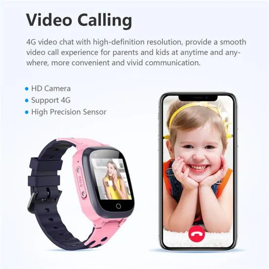 Детские часы Водонепроницаемые IP67 Поддержка голосового видеозвонка Porodo Kids 4G GPS Smart Watch#4