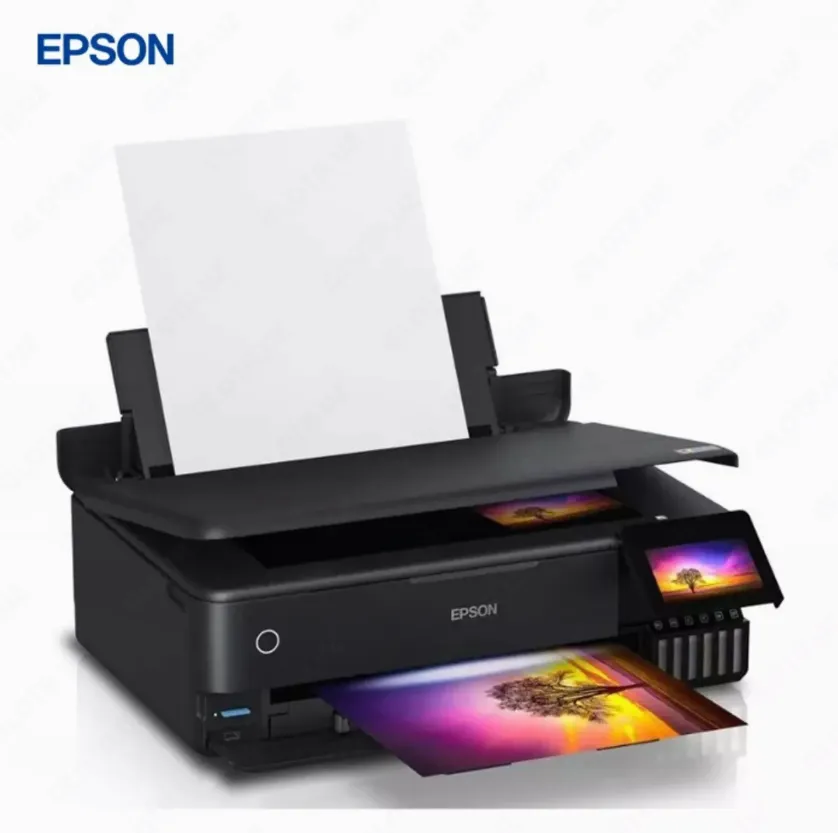 Струйный принтер Epson L8180, цветная, A5, 15 стр/мин (цветн. А4), AirPrint, Ethernet (RJ-45), USB, Wi-Fi, черный#4