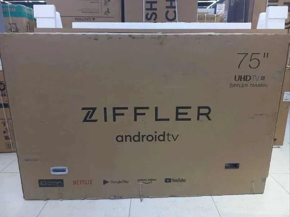 Телевизор Ziffler 43" 4K LED Smart TV Wi-Fi Android#6