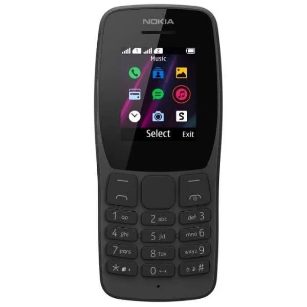Mobil telefon Nokia 110 / 4G / Black / Dual Sim#4