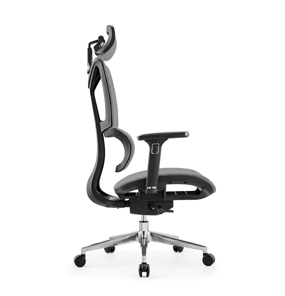 Кресло руководительское EDUARD (A3113-3D) серый#2