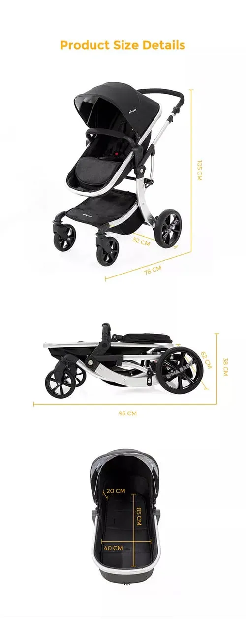 Детские коляски 3-в-1 aimir 808 gucci#6