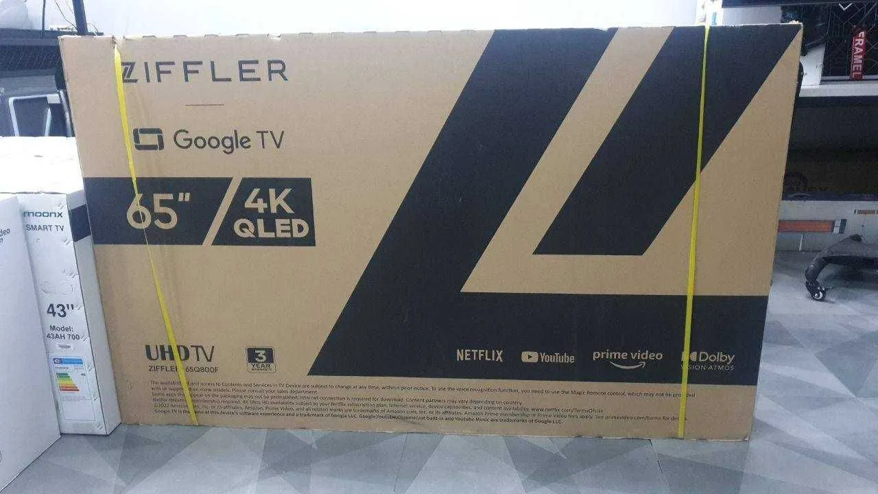 Телевизор Ziffler 43" 4K LED Smart TV Wi-Fi Android#2