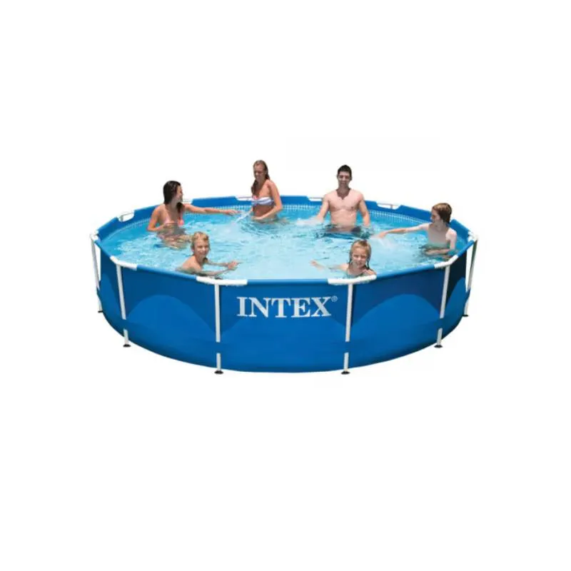 Каркасный бассейн Intex 26712 Metal frame round pool 366х76 см, 6503 л#2