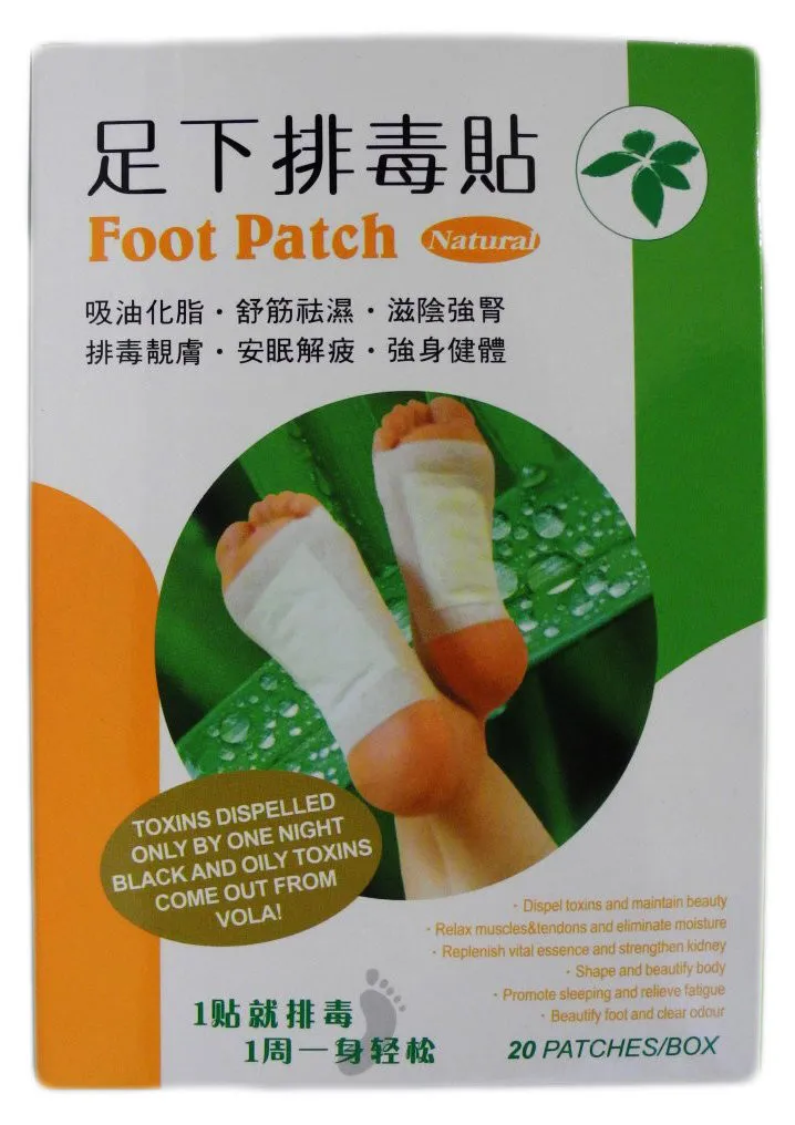 Organizmdagi toksinlarni tortib oluvchi plastir (Foot Patch)#4