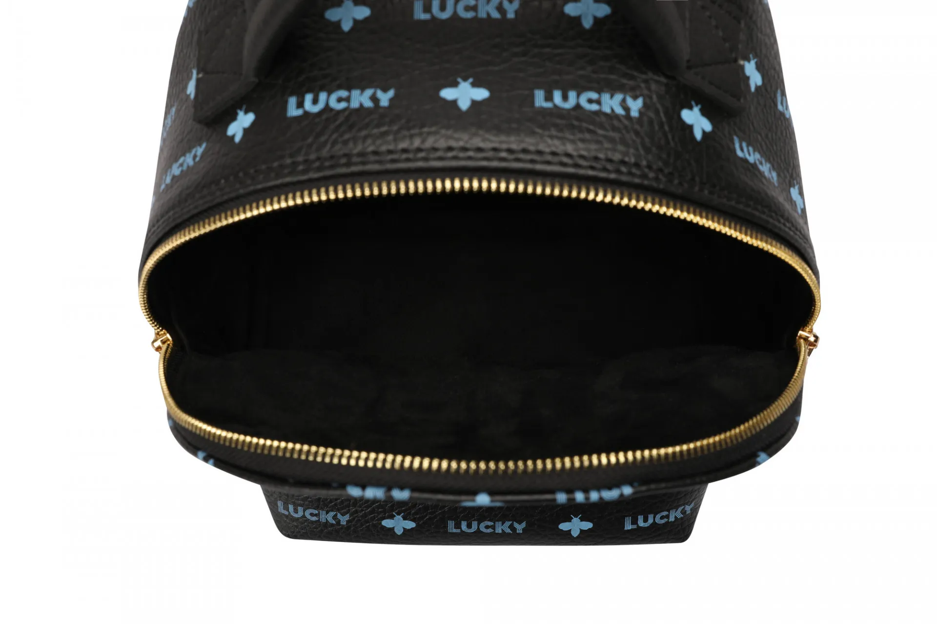 Женский рюкзак Lucky Bees 1518 Черно-синий#6