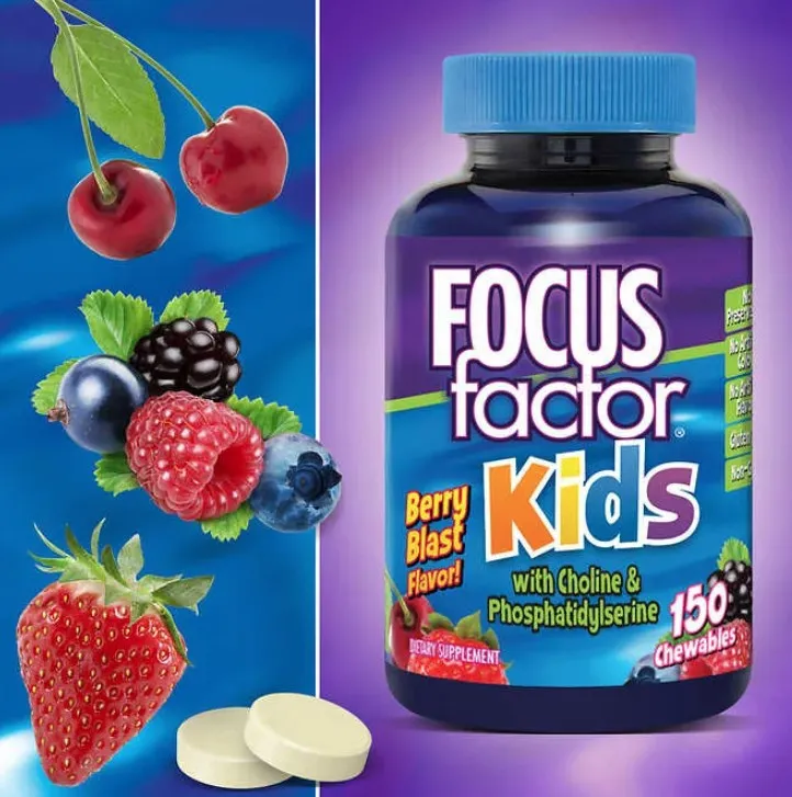 Витамины для детей Focus factor Kids (150 шт.)#2
