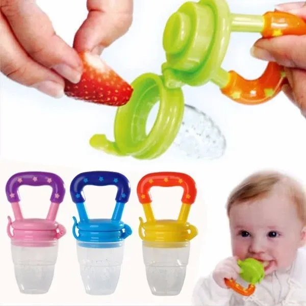 Детская соска фрукты овощи мясо пищевые добавки силиконовые кормушки для младенцев#4