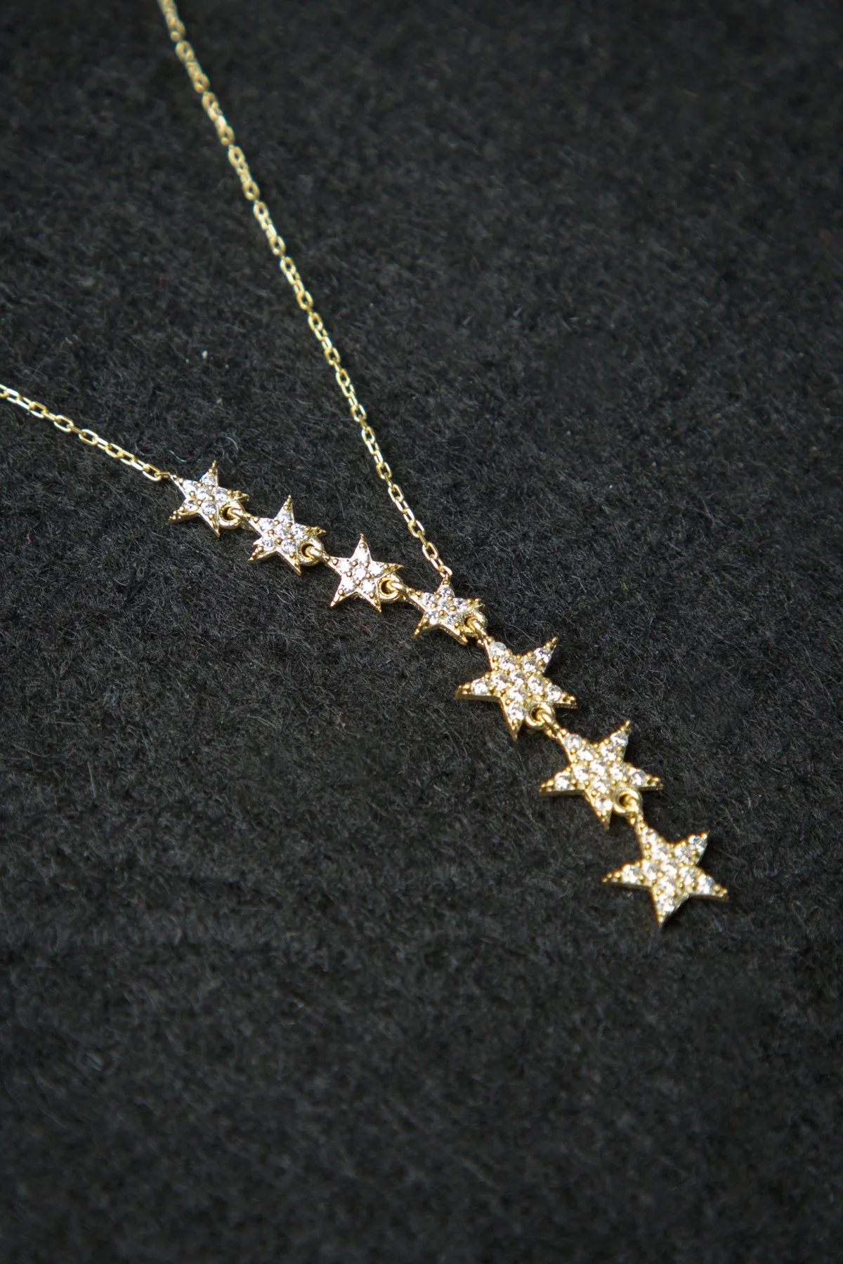 Ожерелье из серебра с дизайном звёздного пути pp2221 Larin Silver#3