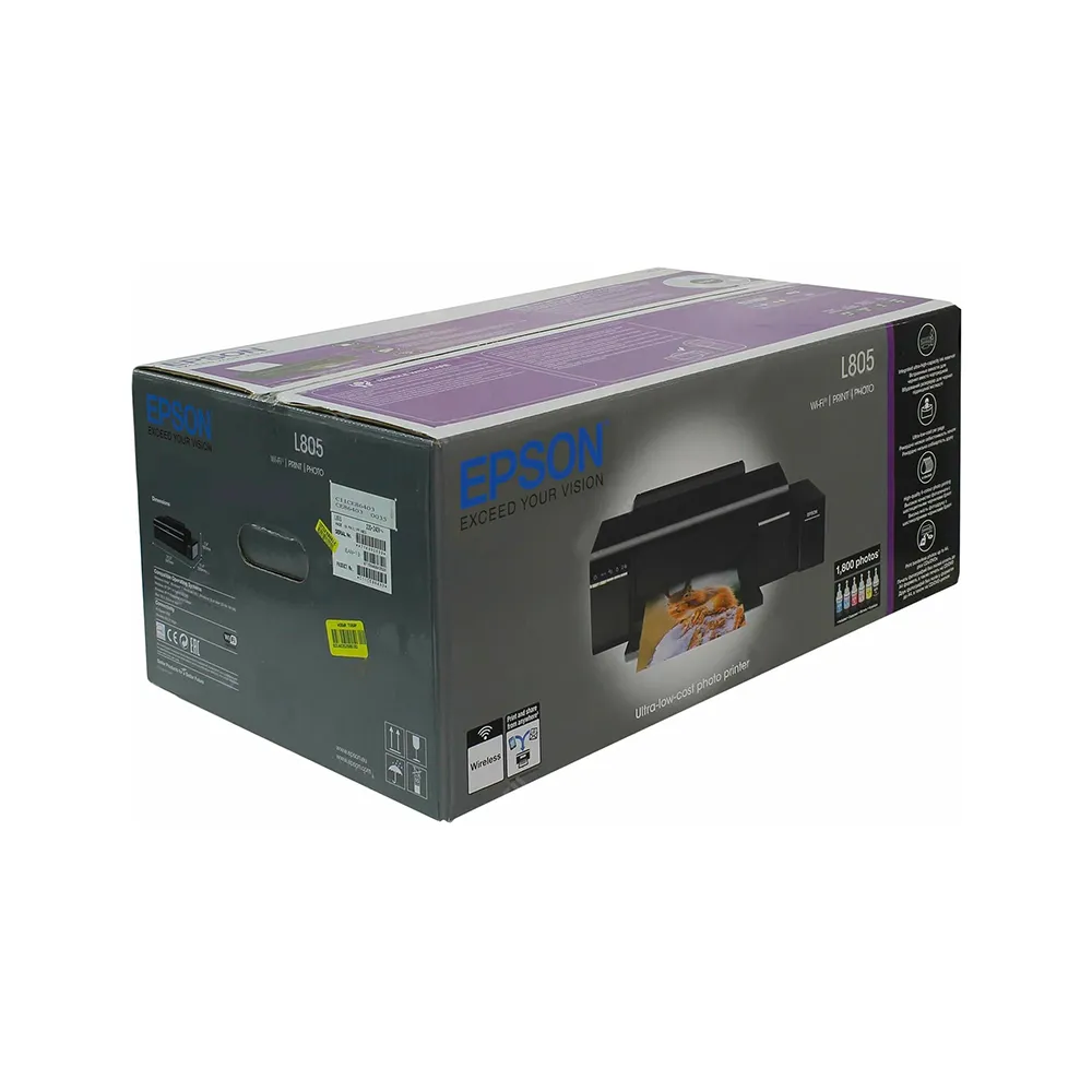 Цветной принтер струйный L805, wi-fi#6