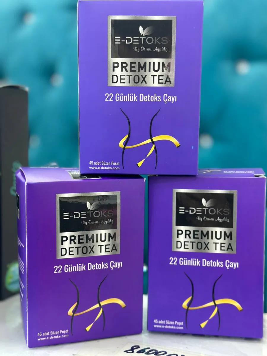 Турецкий чай для похудения E-Detox Tea#2