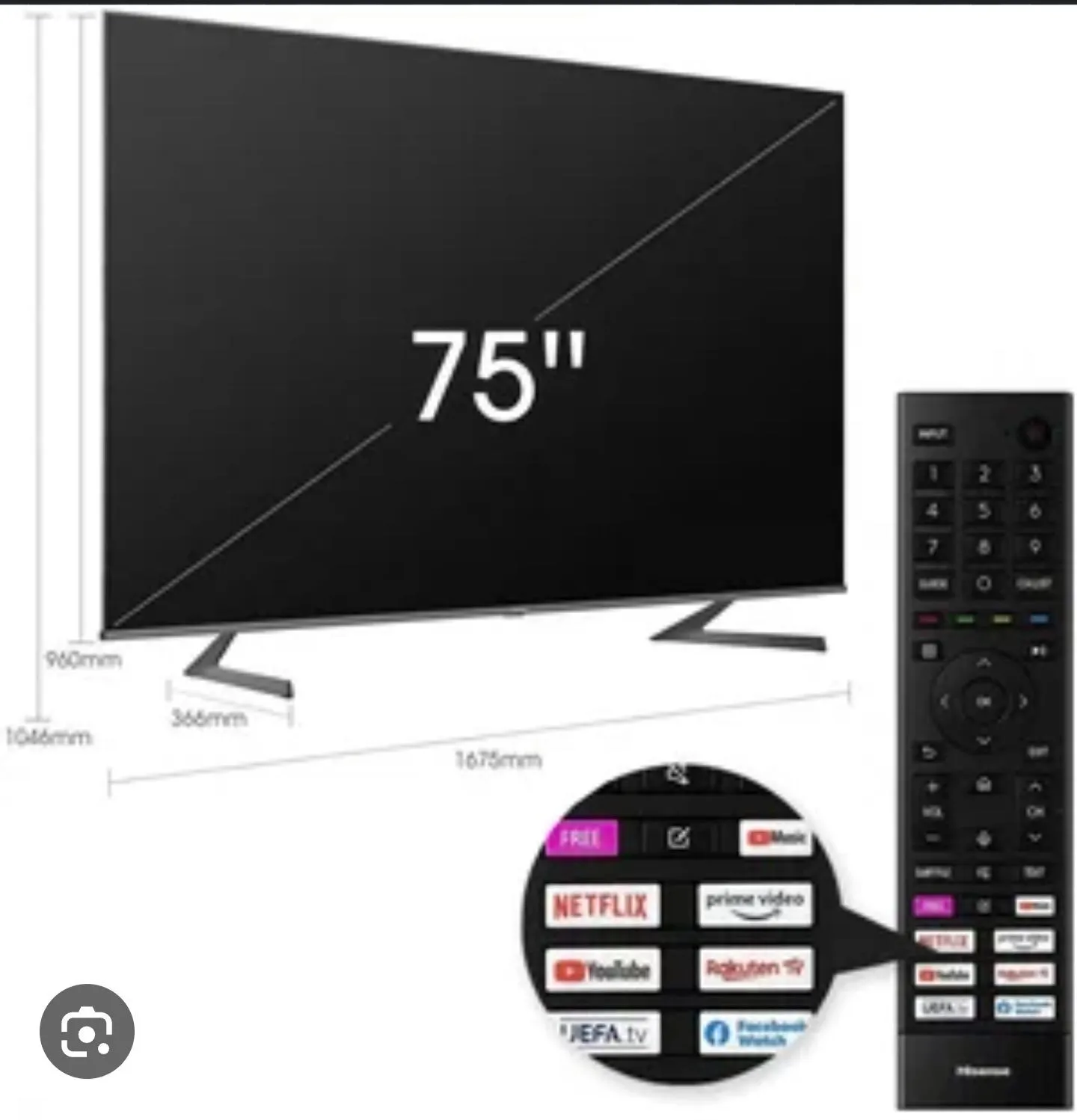 Телевизор Hisense 4K QLED Smart TV#3