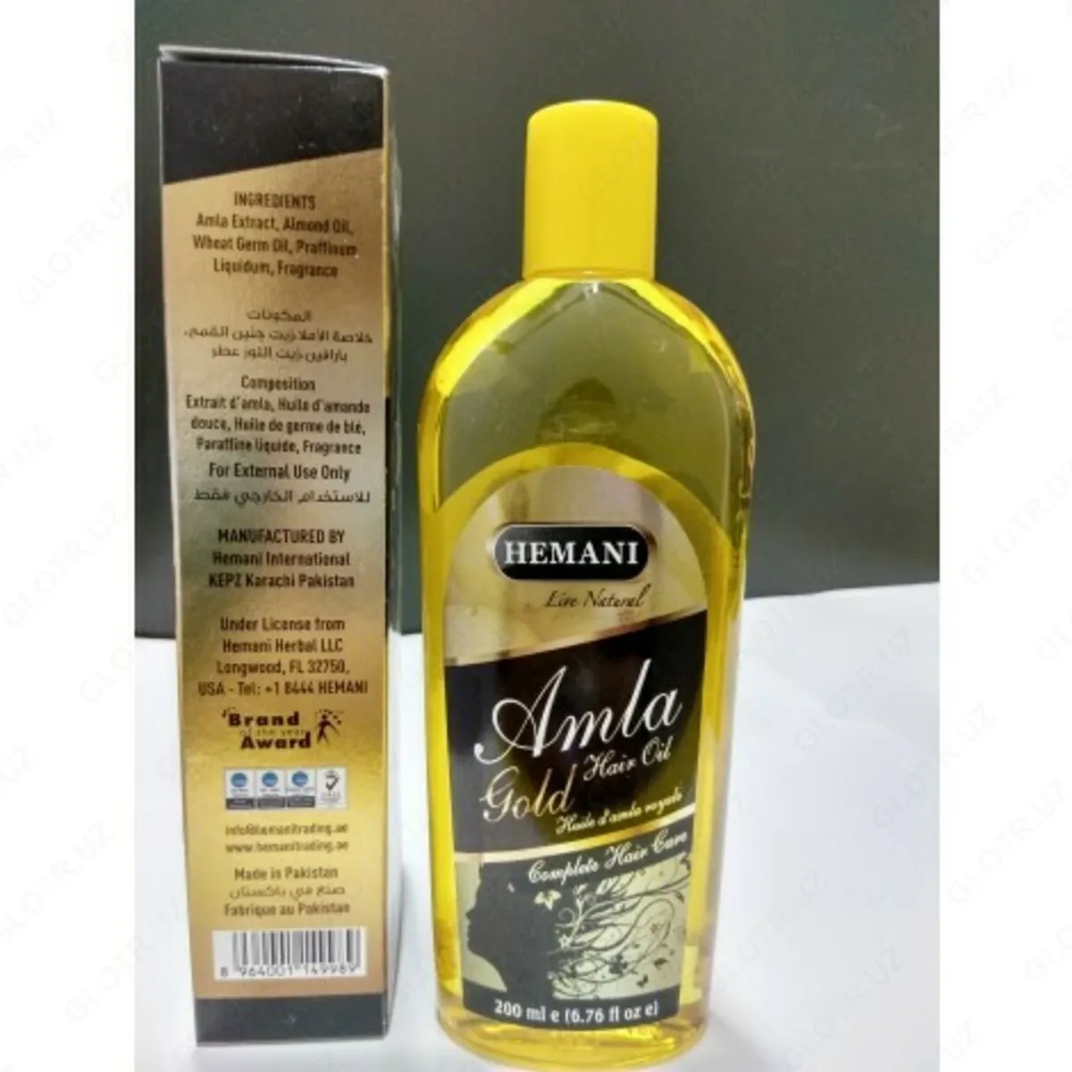 Масло для роста волос Dabur Amla gold#4