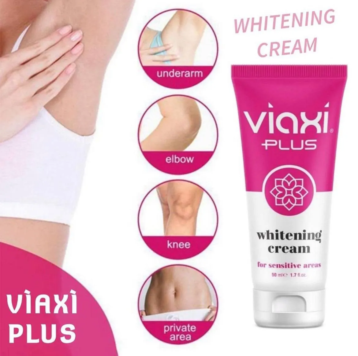 Крем VIAXI WHITENING PLUS для отбеливания кожи#7