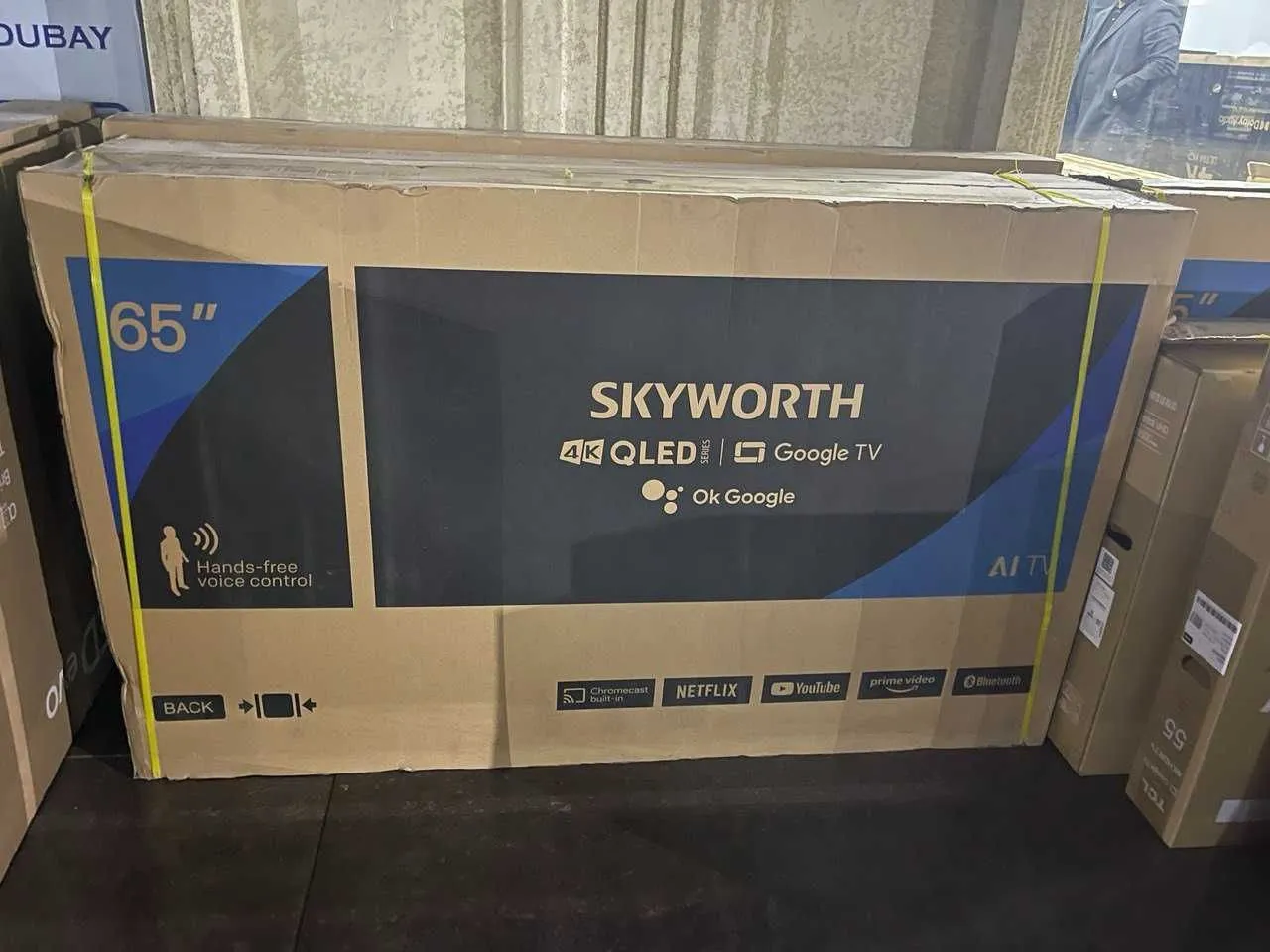 Телевизор Skyworth 55" 4K QLED Smart TV Wi-Fi Android#1
