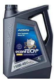 Моторное масло Aisin 10W-40 полусинтетическое 4л + в подарок фильтр для масло#2