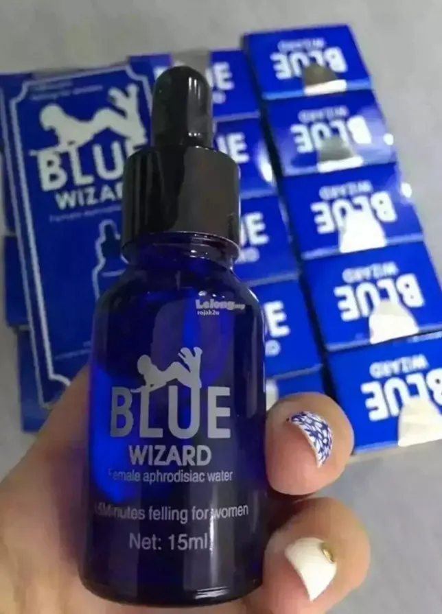 Blue Wizard ayollar uchun hayajonli tomchilar#3
