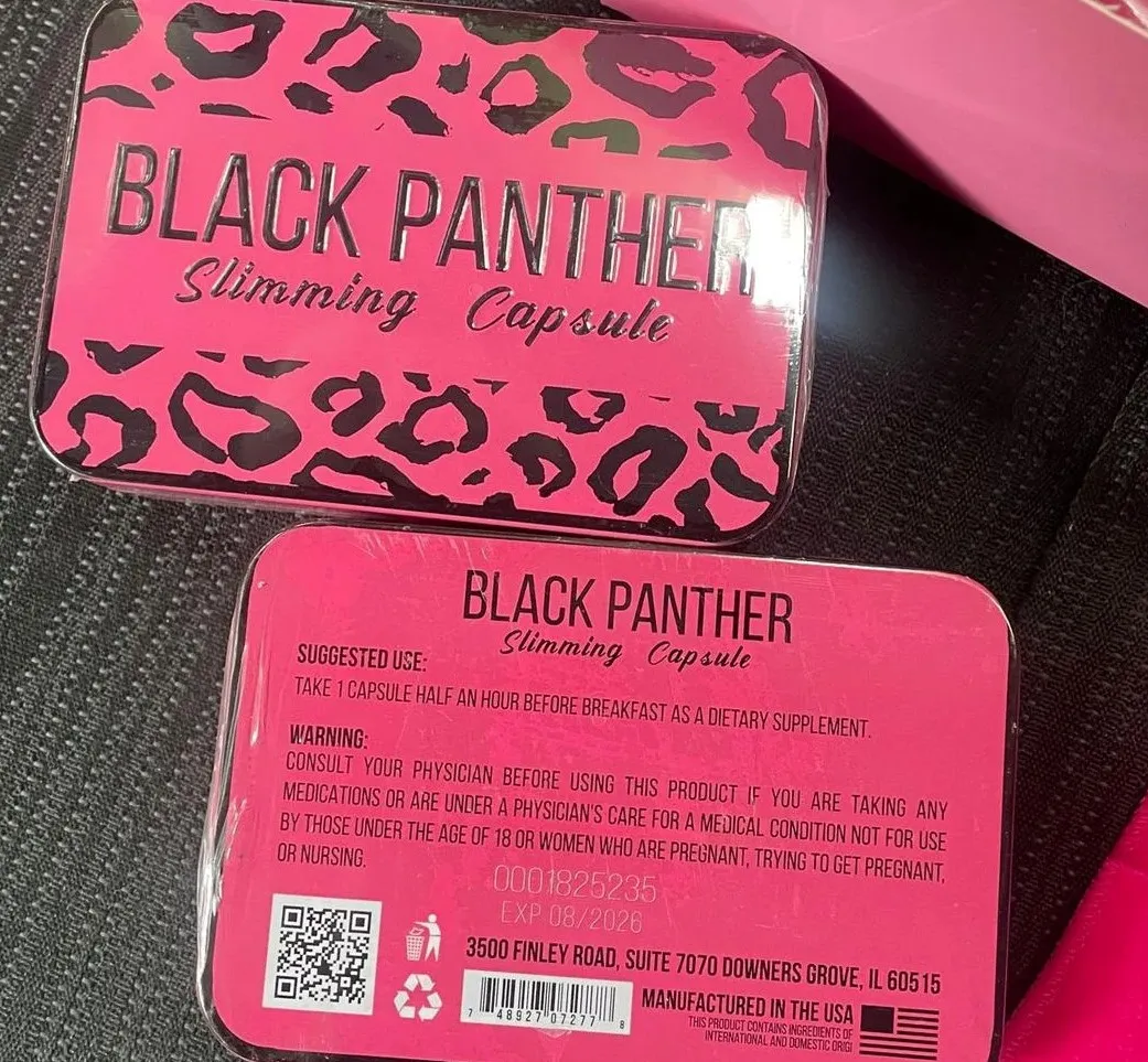 Капсулы для похудения Black Panther#3