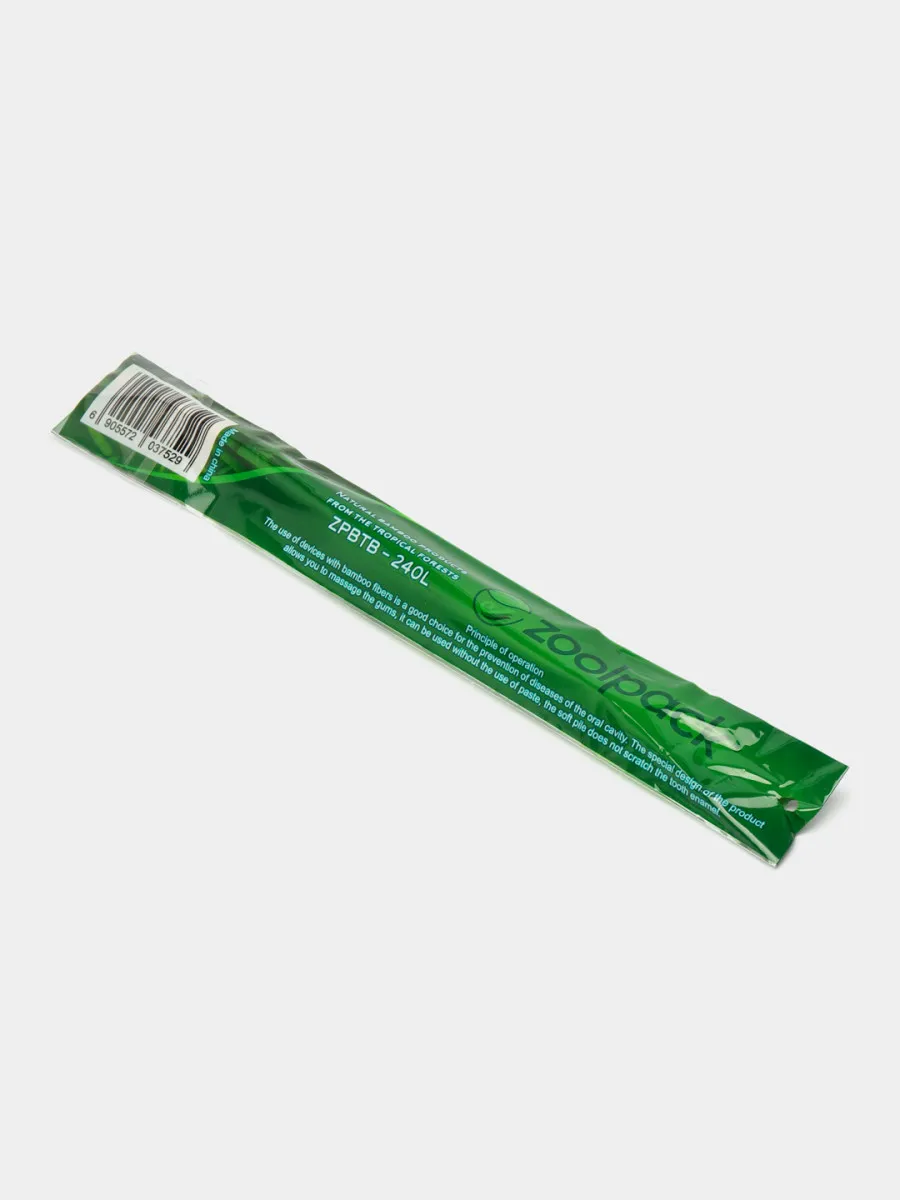 Натуральная бамбуковая зубная щетка Zoolpack (240L)#3