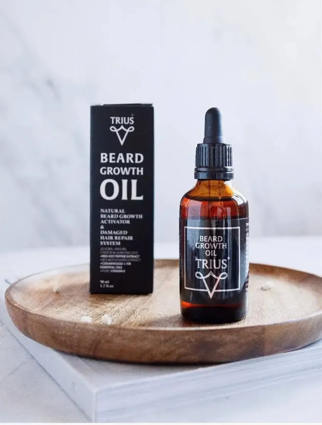 Масло для роста бороды Триус  (Trius Beard Growth Oil)#4